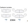 Carbone Lorraine front brake pads for Kawasaki 1000 GTR 1994-2006