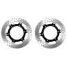 2 Disques de frein avant rond Sifam - Honda VT 1100 C2 Shadow 1995-2001