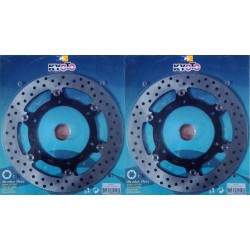 2 Disques de frein avant rond Sifam - Honda VT 1100 C2 Shadow 1995-2001