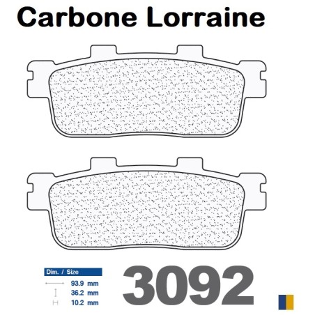 Carbone Lorraine remblokken soort 3092 MSC