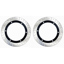 2 runde vordere Bremsscheiben Sifam für Honda GL 1500 Goldwing /SE 1988-2000