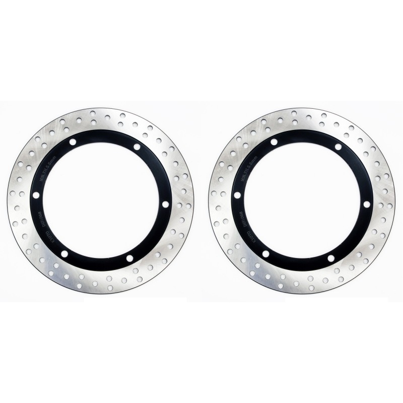 2 discos de freno delantero redondo Sifam para Honda GL 1500 Goldwing /SE 1988-2000 2 discos de freno delantero redondo Sifam para Honda GL 1500 Goldwing /SE 1988-2000