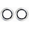 2 discos de freno delantero redondo Sifam para Honda GL 1500 Goldwing /SE 1988-2000