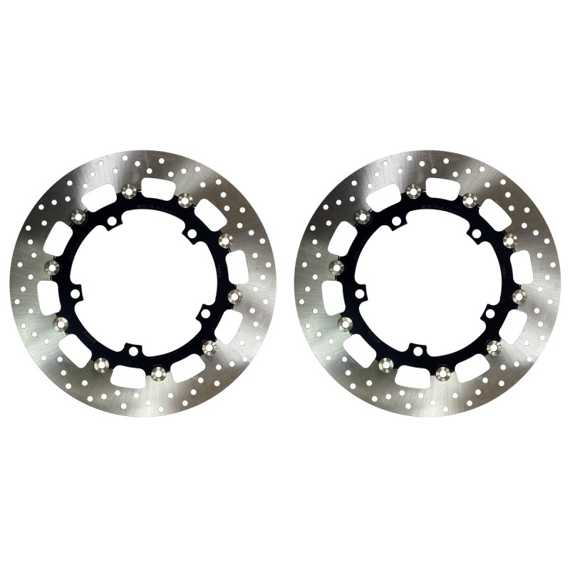 2 dischi freno anteriore tondo Sifam per Triumph Speed Triple 1200 RS/RR 2021-2023 2 dischi freno anteriore tondo Sifam per Triumph Speed Triple 1200 RS/RR 2021-2023