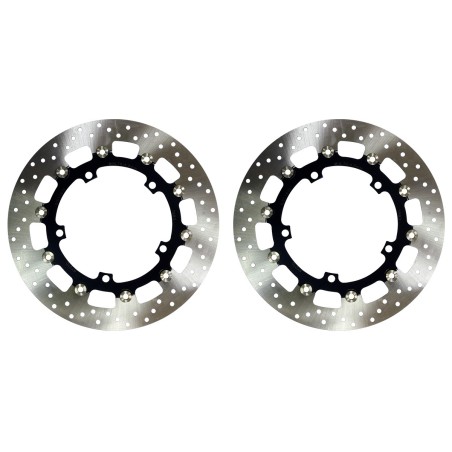2 dischi freno anteriore tondo Sifam per Triumph Speed Triple 1200 RS/RR 2021-2023