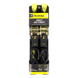 Cinghie da 25 mm x 4,5 m Resistenza 680 kg