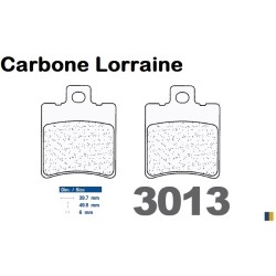 Carbone Lorraine rear brake pads for Piaggio NRG 50 Silver Bullett 2010