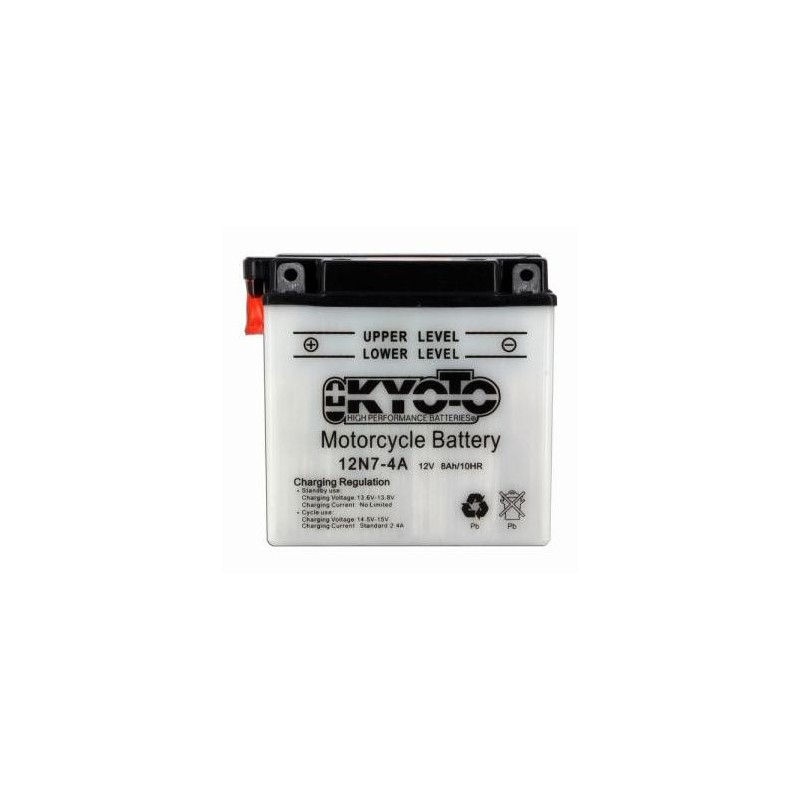 Batterie KYOTO type 12N7-4A Batterie KYOTO type 12N7-4A