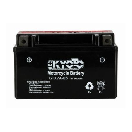 Battery KYOTO type YTX7A-BS