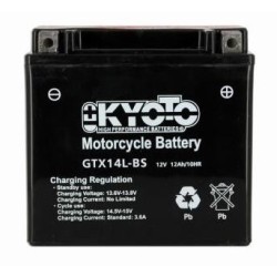 Batterie KYOTO type YTX14L-BS