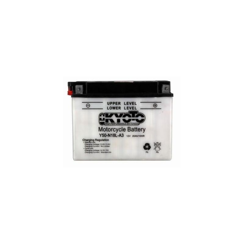 Batterie KYOTO type Y50-N18L-A3 Batterie KYOTO type Y50-N18L-A3