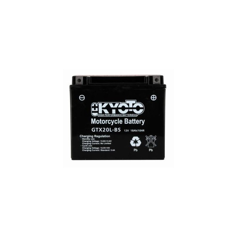 Battery KYOTO type YTX20L-BS