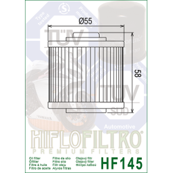 Filtre à huile Hiflofiltro type HF145