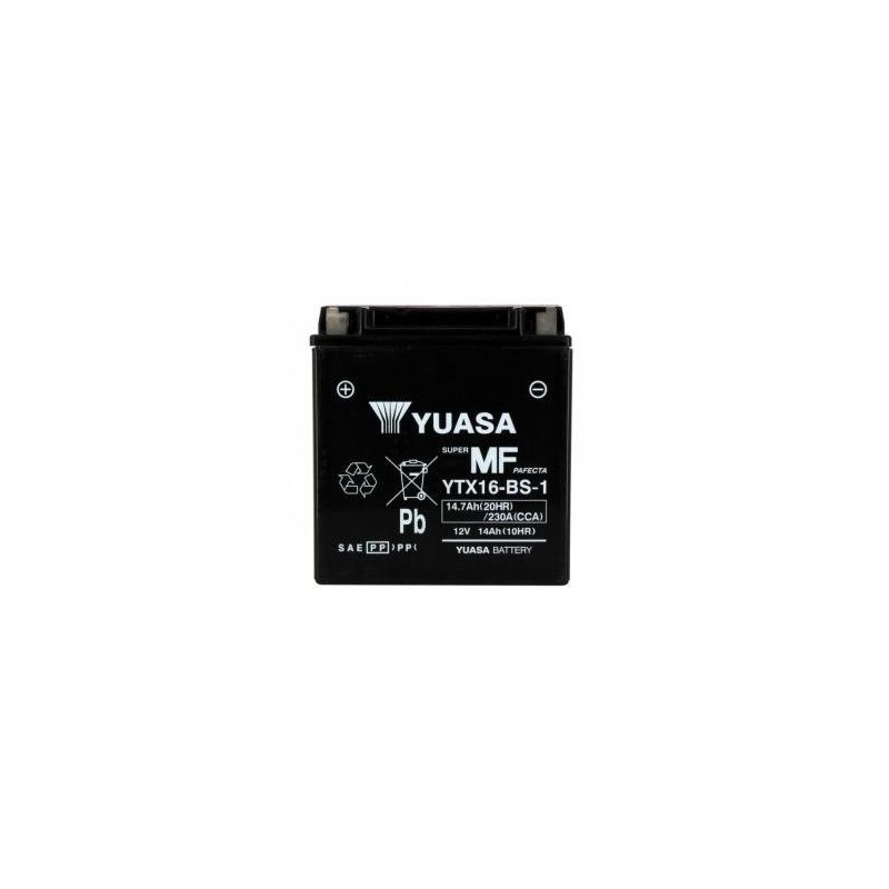 Batterie YUASA type YTX16-BS-1