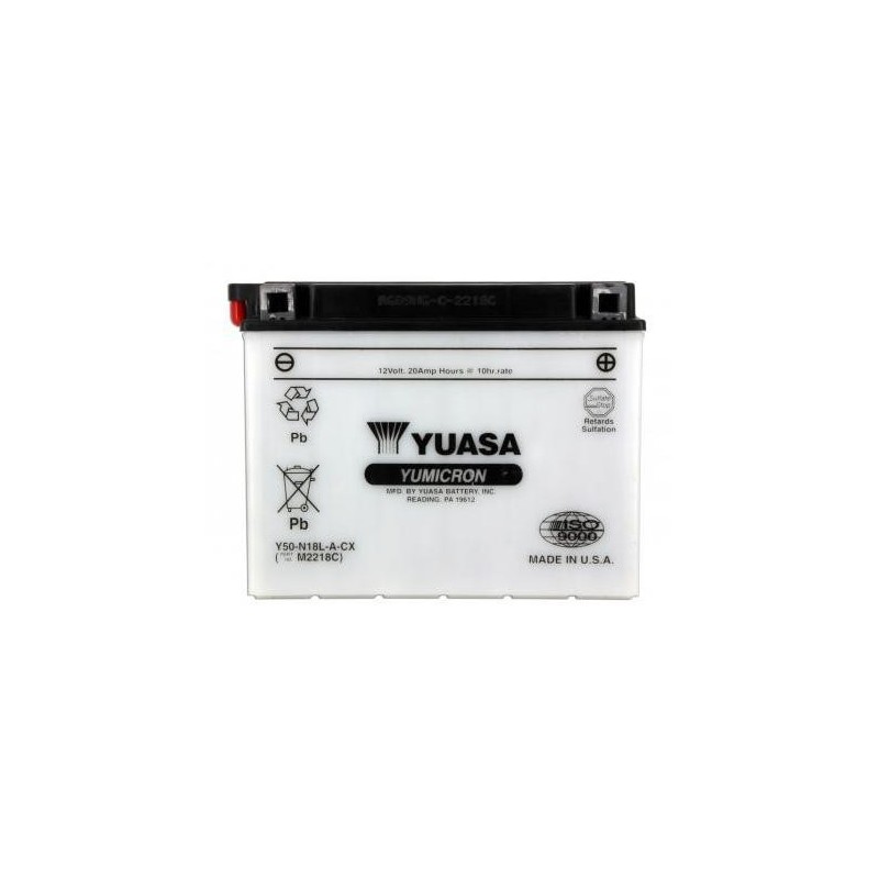 Battery YUASA type Y50-N18L-A