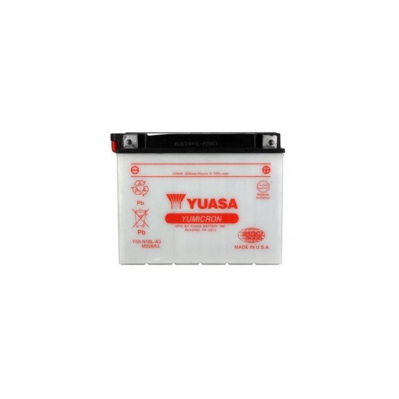 Batterie YUASA type Y50-N18L-A3