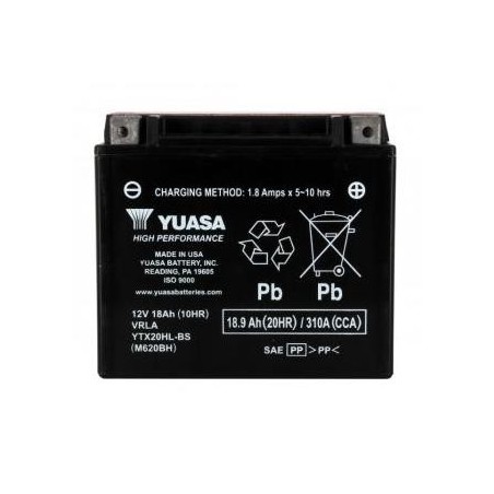 Batterie YUASA type YTX20HL-BS