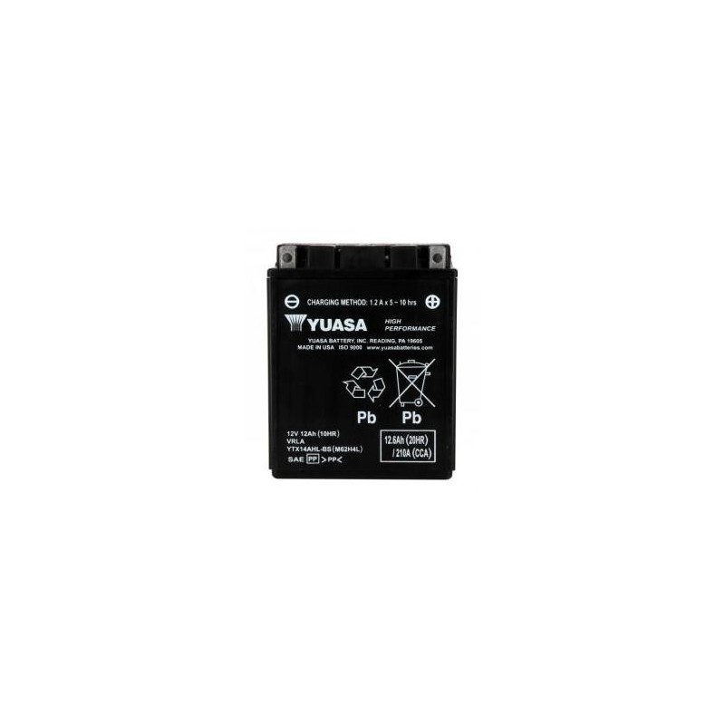 Batterie YUASA type YTX14AH-LBS Batterie YUASA type YTX14AH-LBS