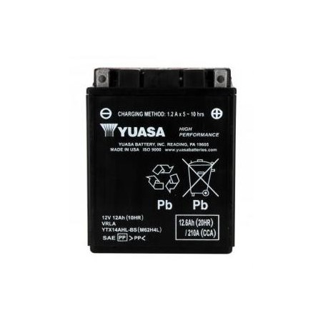 Batterie YUASA type YTX14AH-LBS