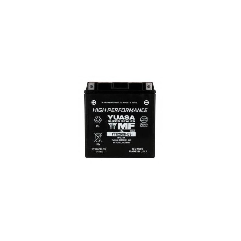 Batterie YUASA type YTX20CH-BS Batterie YUASA type YTX20CH-BS