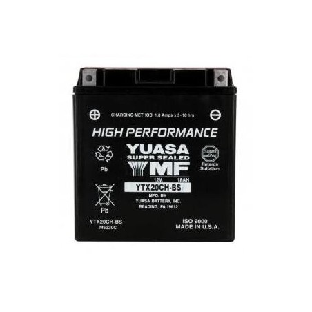Batterie YUASA type YTX20CH-BS
